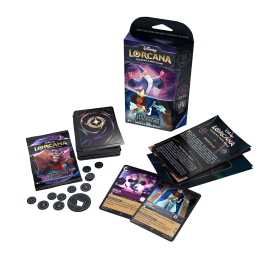 Disney : Lorcana TCG - Deck de démarrage Améthyste & Acier - Français - L'Ascension des Floodborn