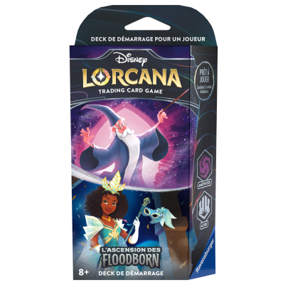 Disney : Lorcana TCG - Deck de démarrage Améthyste & Acier - Français - L'Ascension des Floodborn