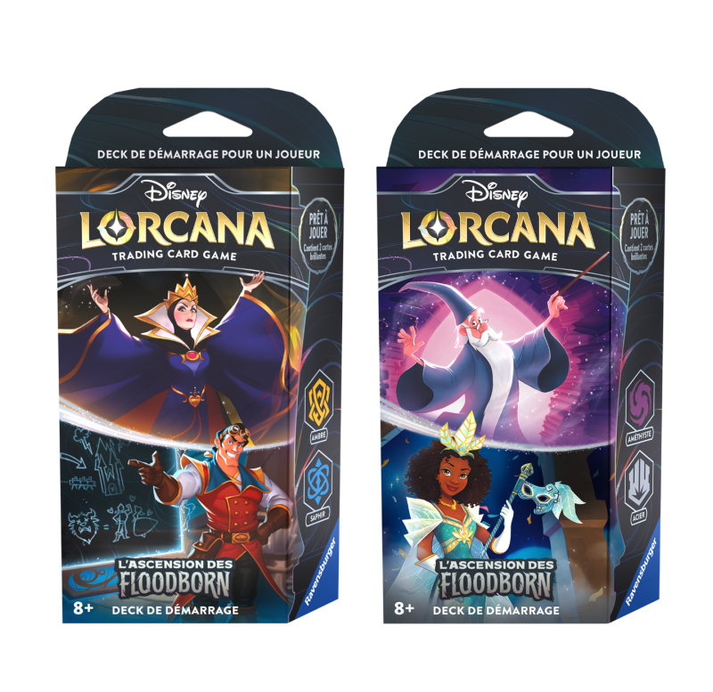 Disney : Lorcana TCG - Pack deck de démarrage - Français - L'Ascension des Floodborn Disney : Lorcana TCG - Pack deck de démarrage - Français - L'Ascension des Floodborn
