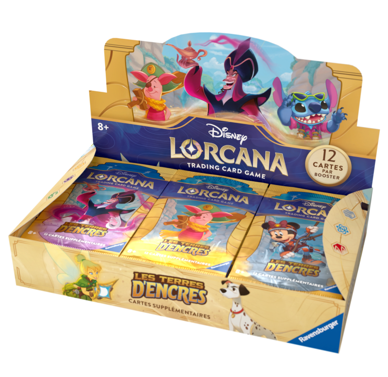 Disney : Lorcana TCG - Display - Français - Les Terres d'Encres Disney : Lorcana TCG - Display - Français - Les Terres d'Encres