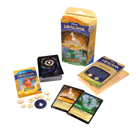 Disney : Lorcana TCG - Deck de démarrage Ambre & Emeraude - Français - Les Terres d'Encres