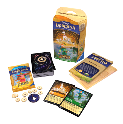 Disney : Lorcana TCG - Deck de démarrage Ambre & Emeraude - Français - Les Terres d'Encres