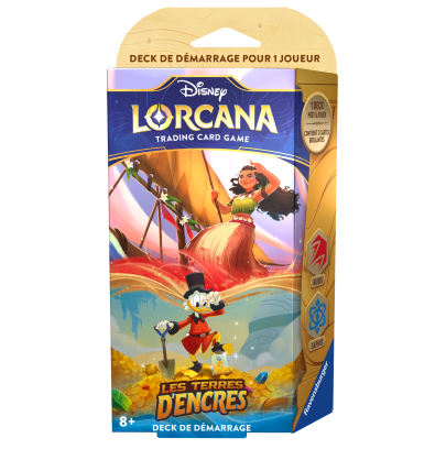 Disney : Lorcana TCG - Pack deck de démarrage - Français - Les Terres d'Encres