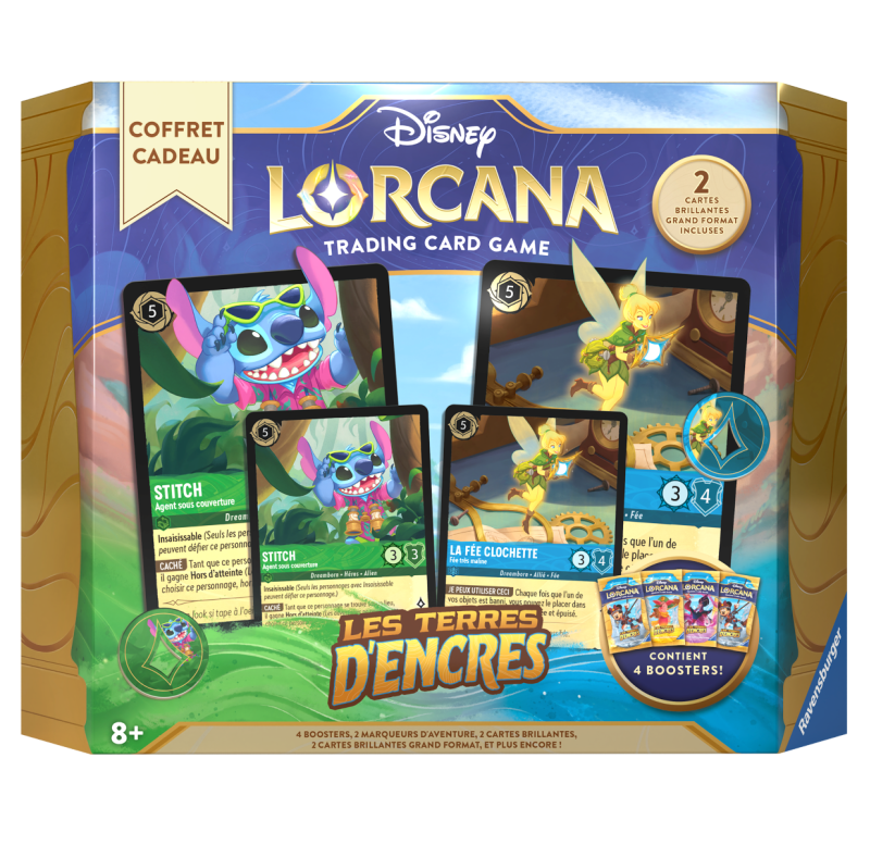 Disney : Lorcana TCG - Coffret cadeau - Français - Les Terres d'Encres Disney : Lorcana TCG - Coffret cadeau - Français - Les Terres d'Encres