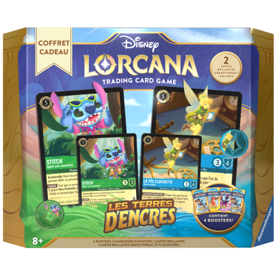Disney : Lorcana TCG - Coffret cadeau - Français - Les Terres d'Encres
