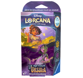 Disney : Lorcana TCG - Deck de démarrage Ambre & Amethyste - Français - Le retour d'Ursula