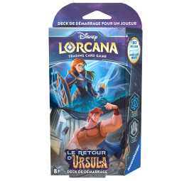 Disney : Lorcana TCG - Deck de démarrage Saphir & Acier - Français - Le retour d'Ursula