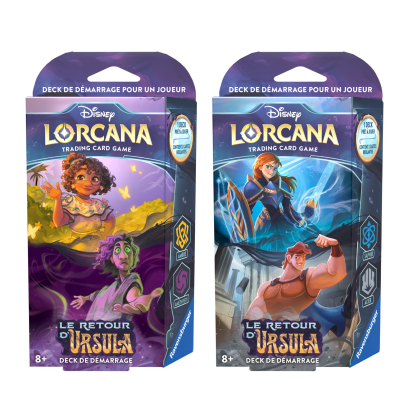 Disney : Lorcana TCG - Pack deck de démarrage - Français - Le retour d'Ursula