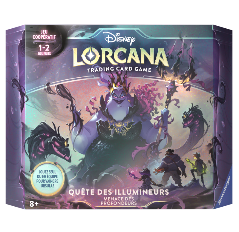 Disney : Lorcana TCG - Coffret cadeau - Français - Le retour d'Ursula Disney : Lorcana TCG - Coffret cadeau - Français - Le retour d'Ursula