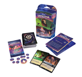 Disney : Lorcana TCG - Deck de démarrage Emeraude & Acier - Français - Ciels Scintillant