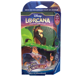 Disney : Lorcana TCG - Deck de démarrage Emeraude & Acier - Français - Ciels Scintillant