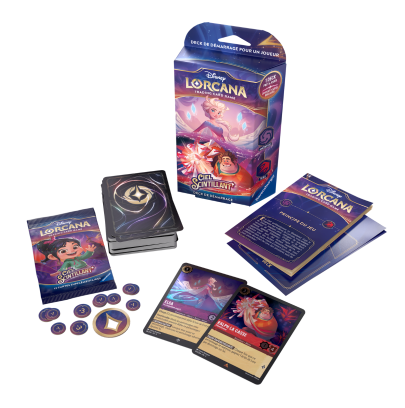 Disney : Lorcana TCG - Deck de démarrage Améthyste & Rubis - Français - Ciels Scintillant