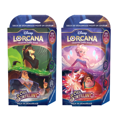Disney : Lorcana TCG - Pack deck de démarrage - Français - Ciels Scintillant