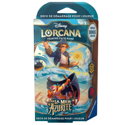 Disney : Lorcana TCG - Deck de démarrage Ambre & Rubis - Français - La Mer Azurite