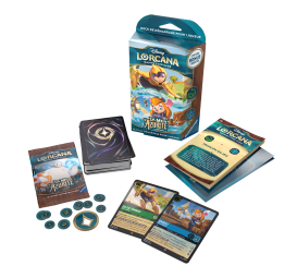Disney : Lorcana TCG - Deck de démarrage Emeraude & Saphir - Français - La Mer Azurite