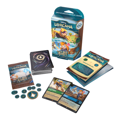 Disney : Lorcana TCG - Deck de démarrage Emeraude & Saphir - Français - La Mer Azurite