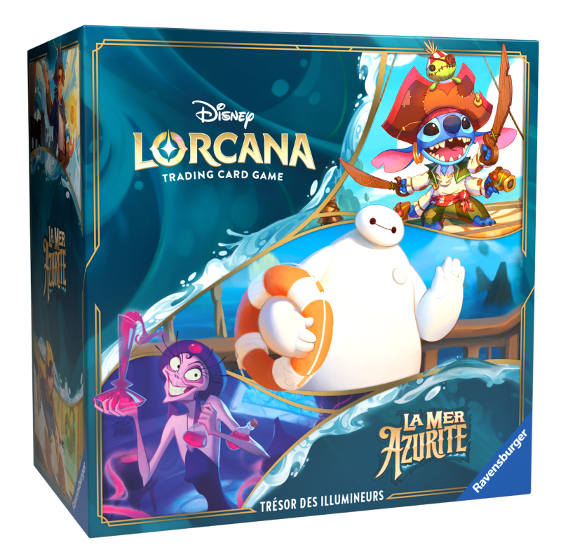Disney : Lorcana TCG - Trésor des illumineurs - Français - La Mer Azurite Disney : Lorcana TCG - Trésor des illumineurs - Français - La Mer Azurite