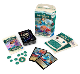Disney : Lorcana TCG - Deck de démarrage Rubis & Saphir - Français - L'Ile d'Archazia