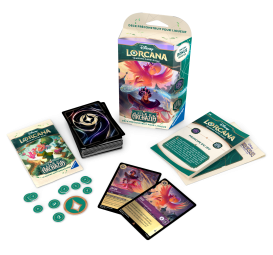 Disney : Lorcana TCG - Deck de démarrage Améthyste & Acier - Français - L'Ile d'Archazia