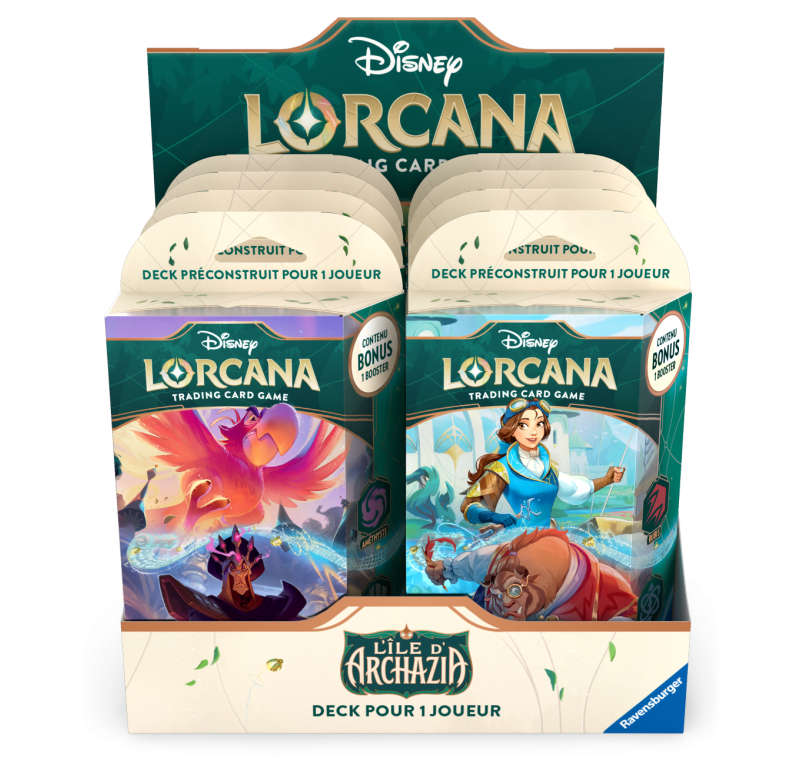 Disney : Lorcana TCG - Pack deck de démarrage - Français - L'Ile d'Archazia Disney : Lorcana TCG - Pack deck de démarrage - Français - L'Ile d'Archazia