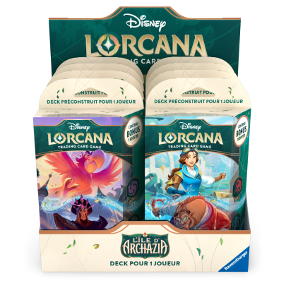 Disney : Lorcana TCG - Pack deck de démarrage - Français - L'Ile d'Archazia
