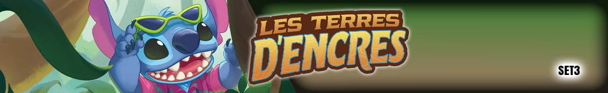 Les Terres d'Encres – Boosters, Displays & Cartes Disney Lorcana