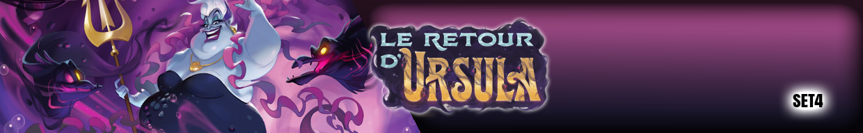 Le Retour d'Ursula – Boosters, Displays & Cartes Disney Lorcana