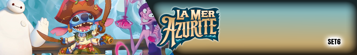 La Mer Azurite – Boosters, Displays & Cartes Disney Lorcana