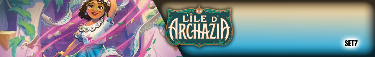 L'Île d'Archazia – Boosters, Displays & Cartes Disney Lorcana