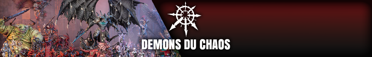 Figurines Démons du Chaos - Warhammer 40K & Age of Sigmar