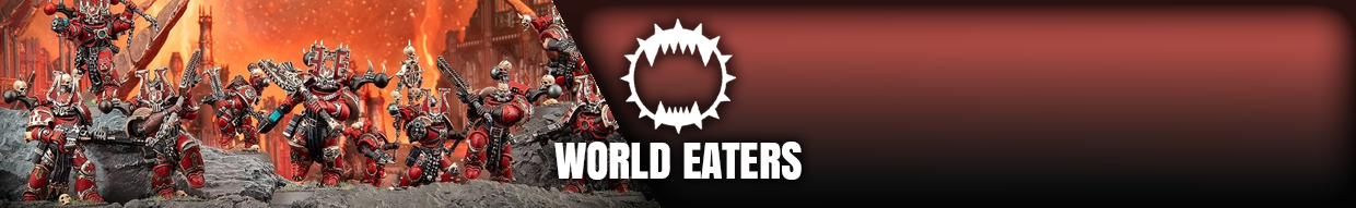 World Eaters - Figurines Warhammer 40K dédiées à Khorne