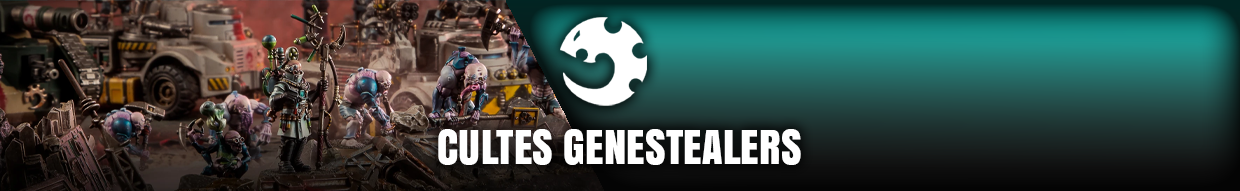 Cultes Genestealers - Figurines Warhammer 40K Xenos Hybrides
