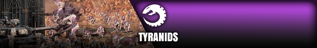Tyranids - Figurines Warhammer 40K des créatures de la Ruche