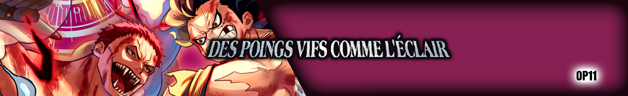 One Piece Card Game OP11 Des Poings Vif Comme l’Éclair | Boosters
