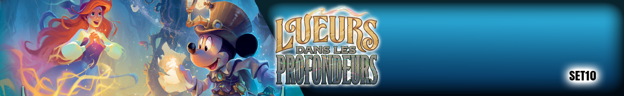 Lorcana Set 10 – Lueurs dans les Profondeurs | Cartes TCG Disney