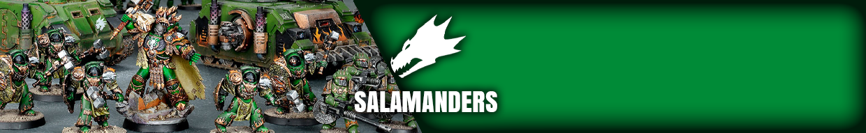 Figurines Salamanders  - Space Marines flammes endurance Warhammer 40K