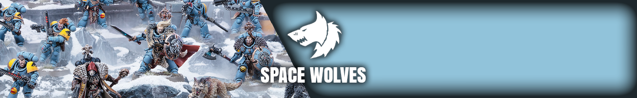 Figurines Space Wolves - Space Marines sauvages et honorables 40K