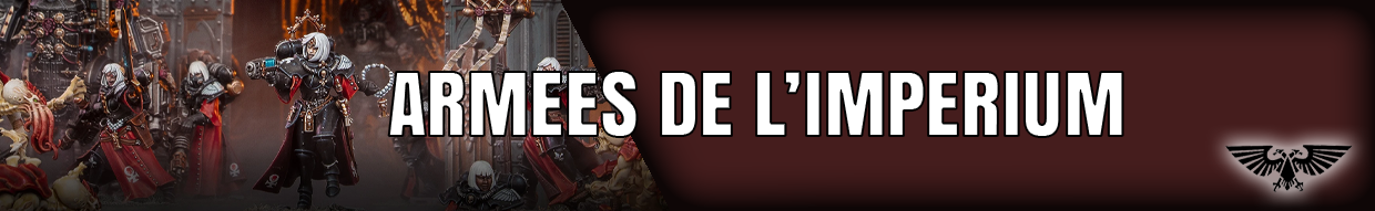 Armées de l'Imperium pour Warhammer 40K - Figurines en ligne au meilleur prix