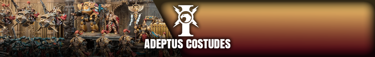 Figurines Adeptus Custodes - Élites dorées de l’Imperium 40K