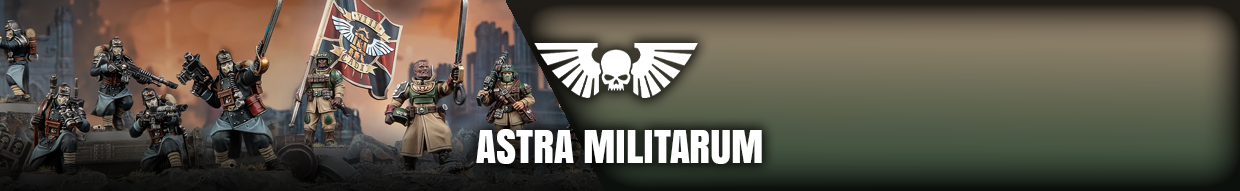 Figurines Astra Militarum - Garde Impériale de Warhammer 40K