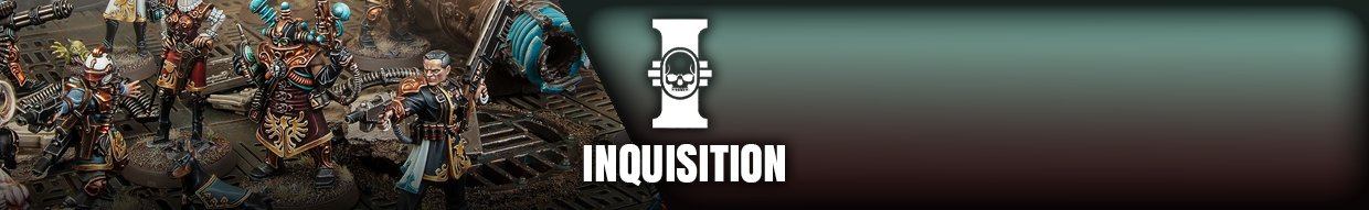 Figurines Inquisition - Agents secrets de l’Imperium Warhammer 40K